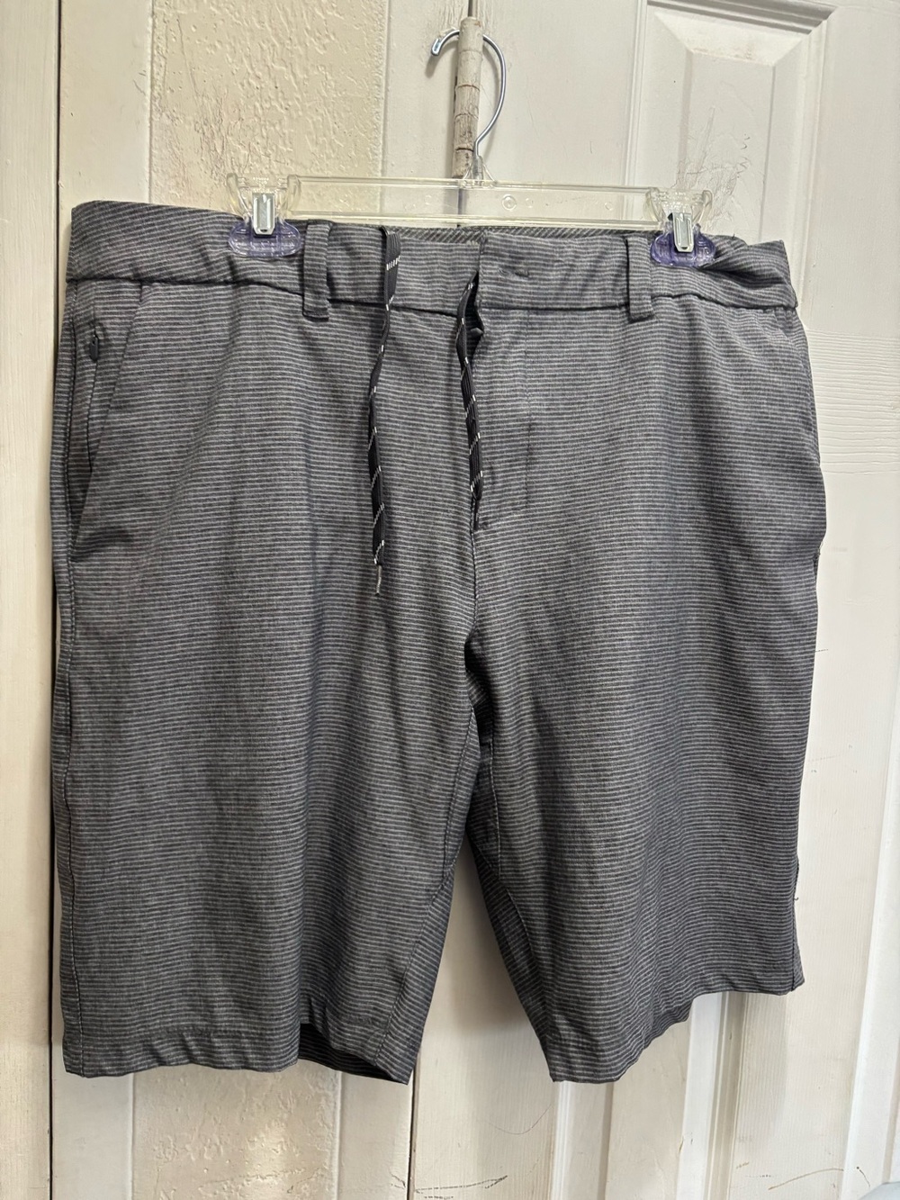 Hang ten Men's Gray Stretch Drawstring Shorts